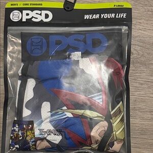 PSD Yu-Gi-Oh! Graphic Boxer Briefs - Blue White Camo